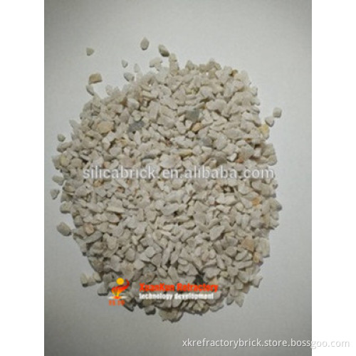 Glass refractory quartz silica sand